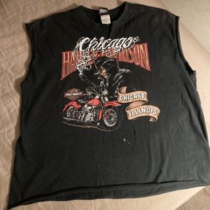 Vintage Chicago Harley Davidson tee